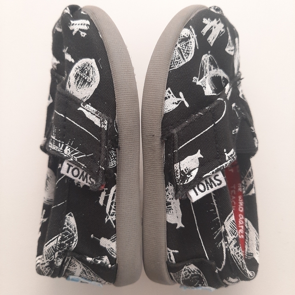 Toms Baby Alpargata Slip on Shoes size T4 - Picture 9 of 12